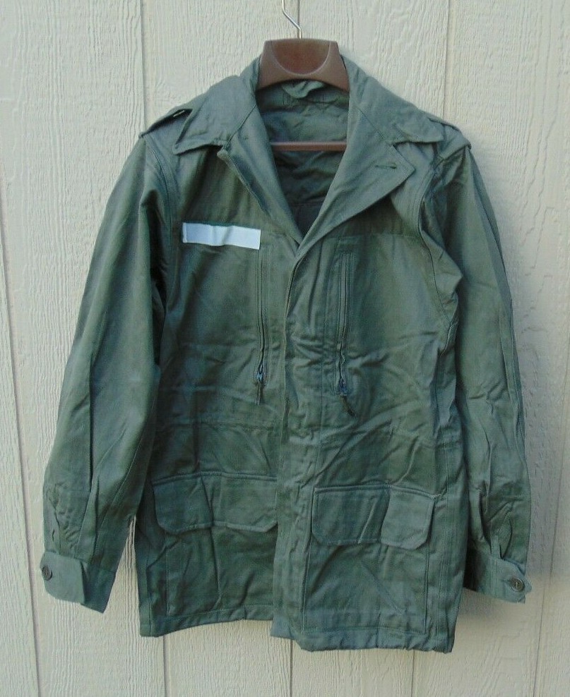 French Army M64 O.D. Field Jacket, Size M, New old stock cd., free shipping