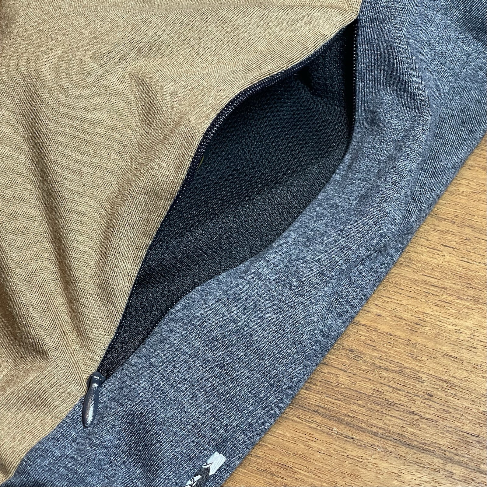 Picture Organic Shari Tech Hoodie Full-Zip Jacket Men’s L Grey Mustard