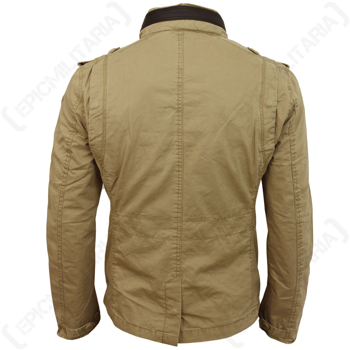 Brandit Britannia Jacket – Coyote – Coat Khaki Military Hood Top All Sizes New