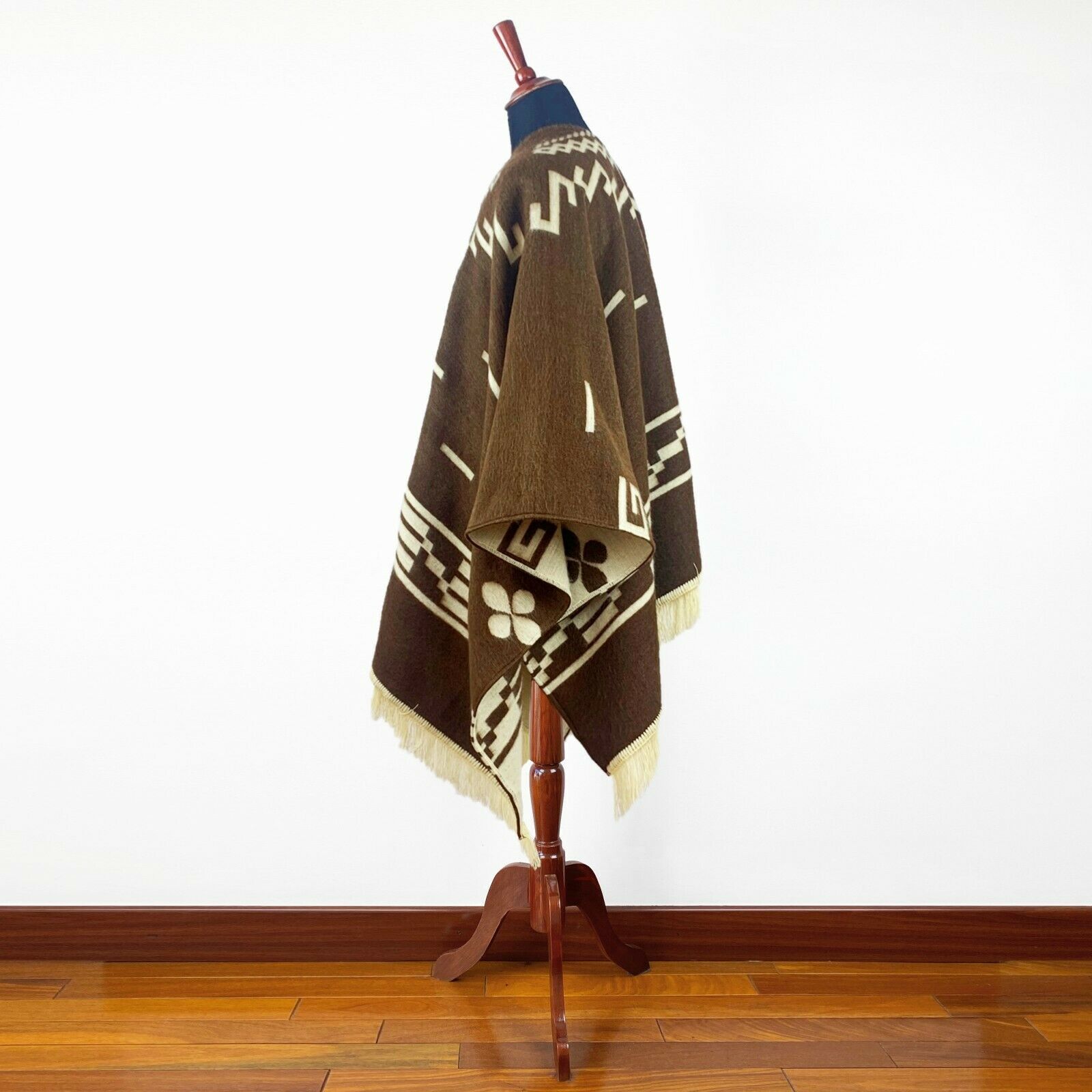 Clint Eastwood Western Cowboy Poncho Serape replica handmade of Alpaca wool