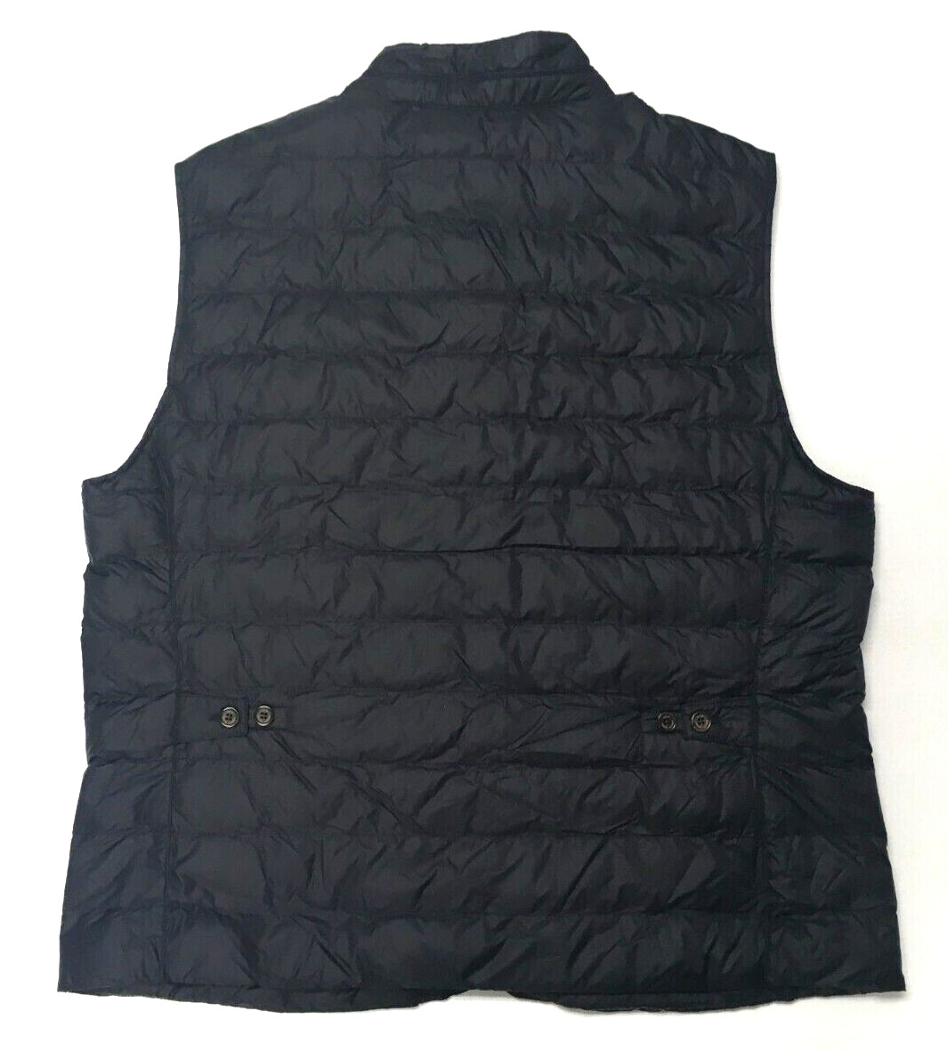 Polo Ralph Lauren Waterproof Insulated Jacket Suit Waistcoat Vest Pinstriped XL