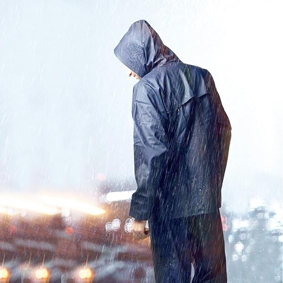 Trajes de lluvia para hombres Impermeables protectores ultraligeros e impermeab
