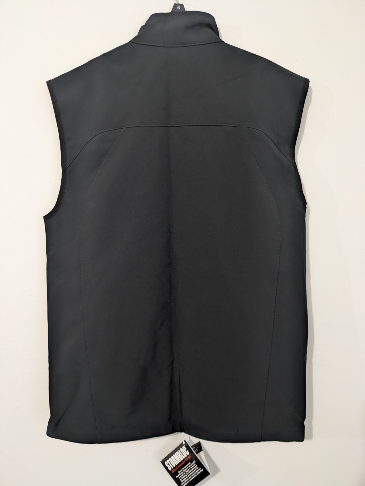 Drift Creek Outdoors Men’s Black Full Zip Vest Size M Alaska Patch