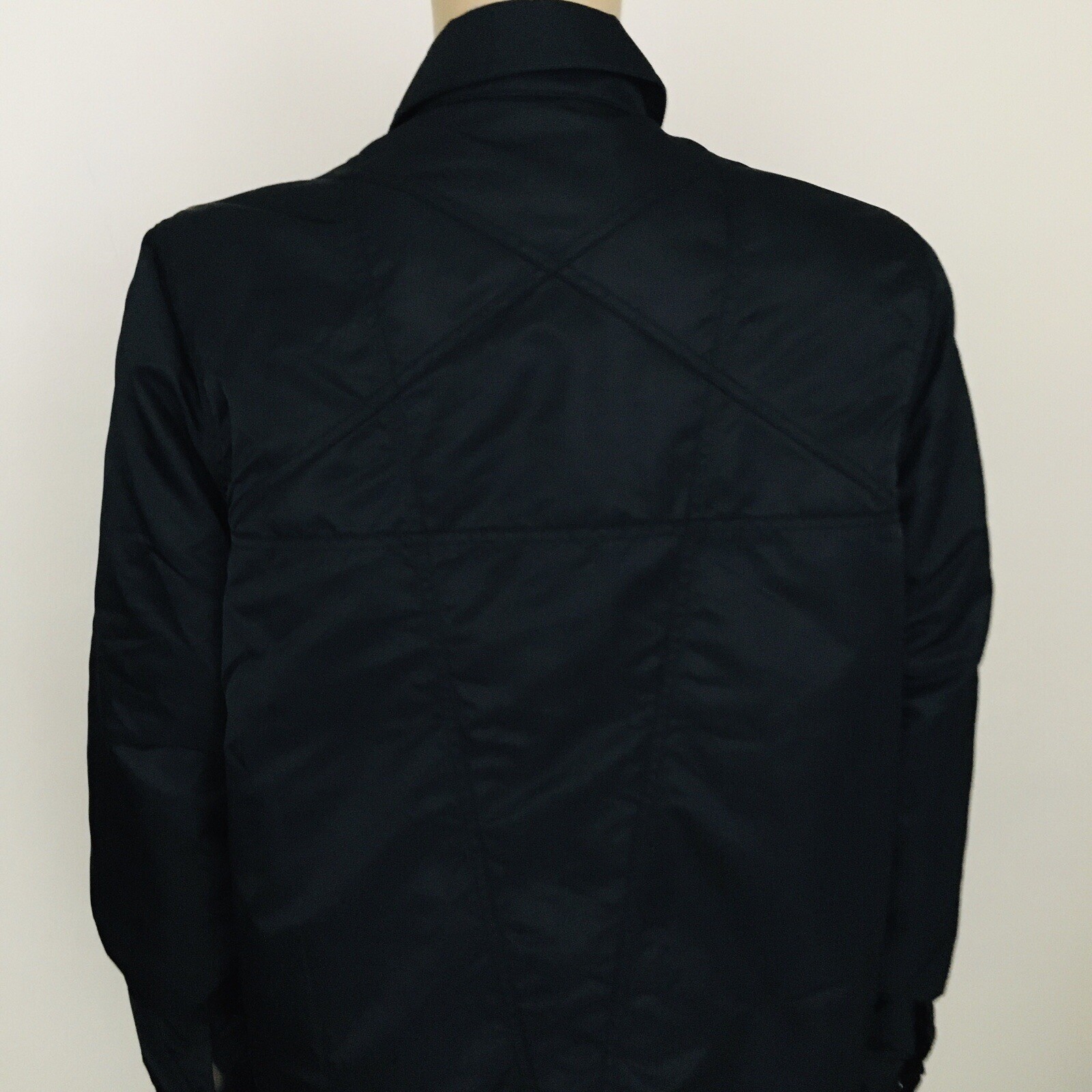 Rick Owens DRKSHOW BRET 1 – Zipfront Men’s Jacket – Black Size XL – DU01D1783 –