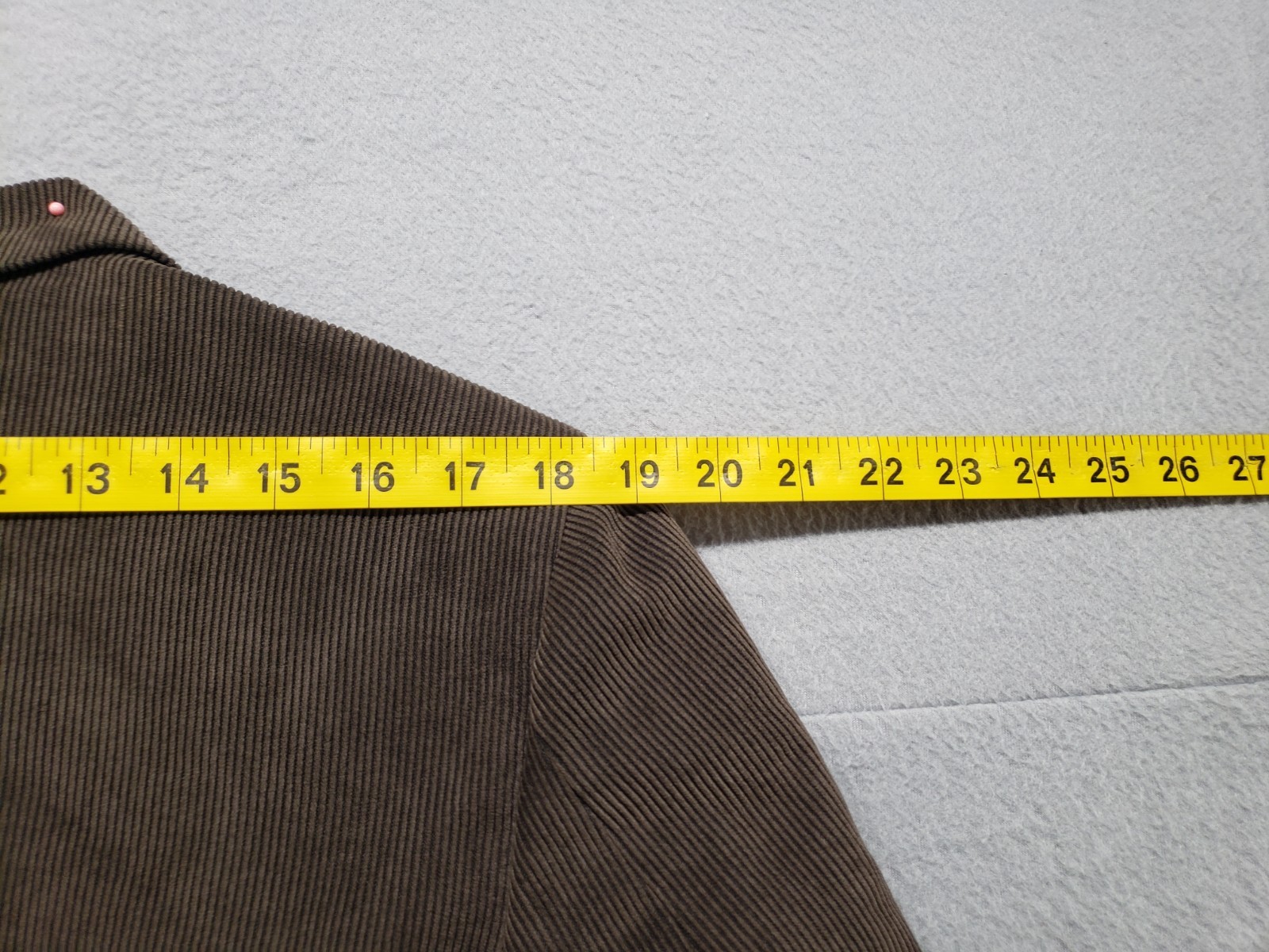 Krizia Uomo Men Blazer Jacket 52 Brown Herringbone Single Breasted Classic Fit