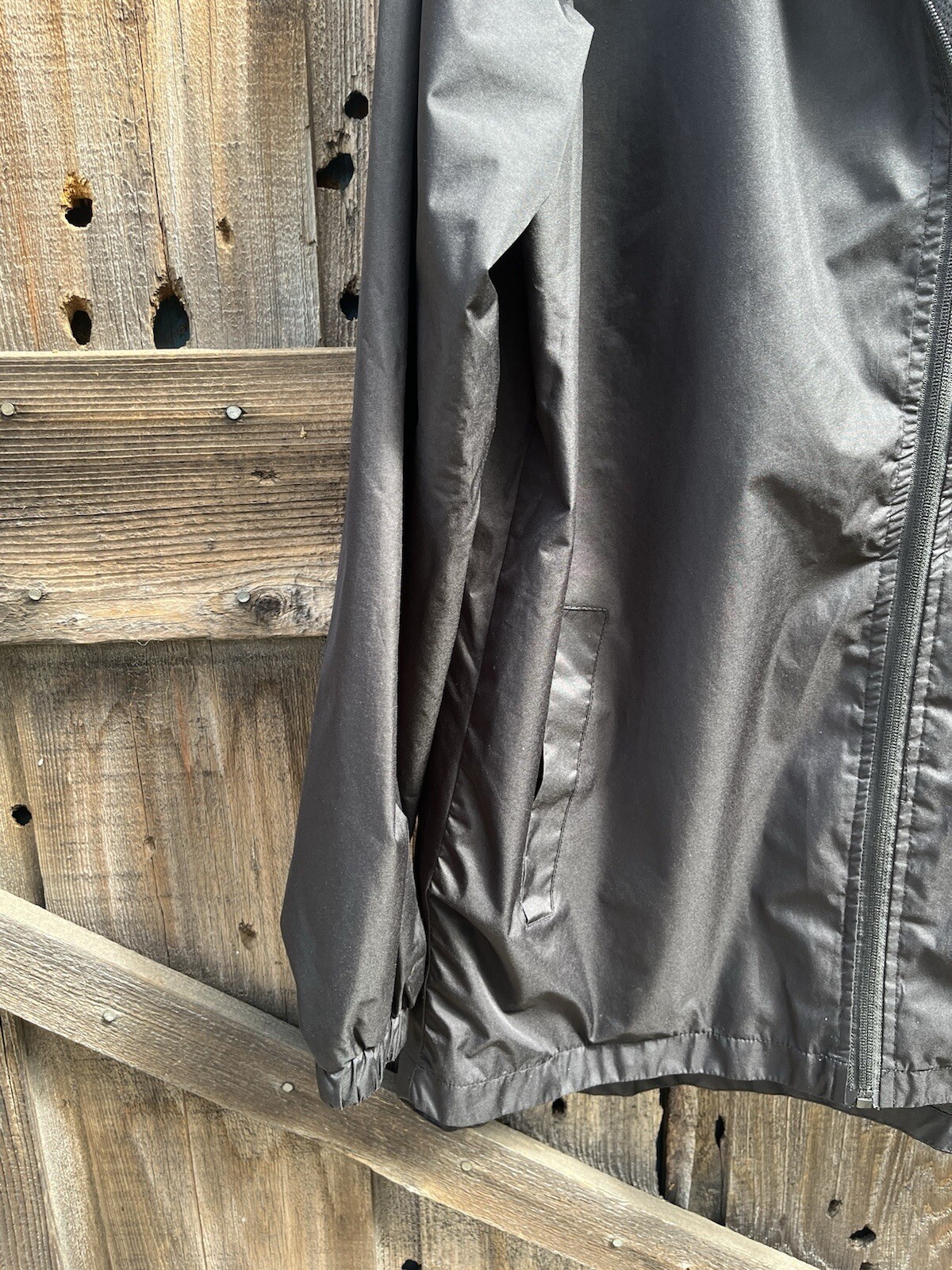 ZAK Los Angeles Men’s Black Windbreaker Size Medium