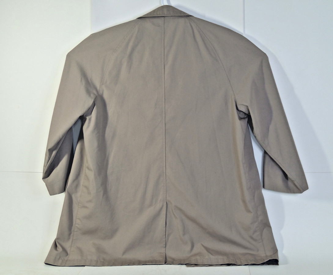 London Fog Men’s Fall/Winter/Spring Jacket Coat Size M Tan w/ removeable lining