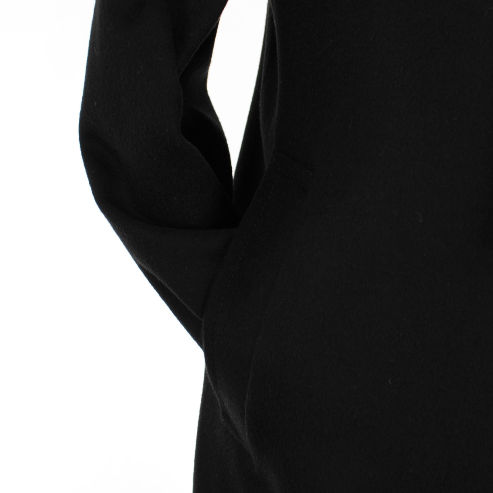 Cardinal of Canada NWT Top Coat Size 42L US in Black Wool / Cashmere Blend