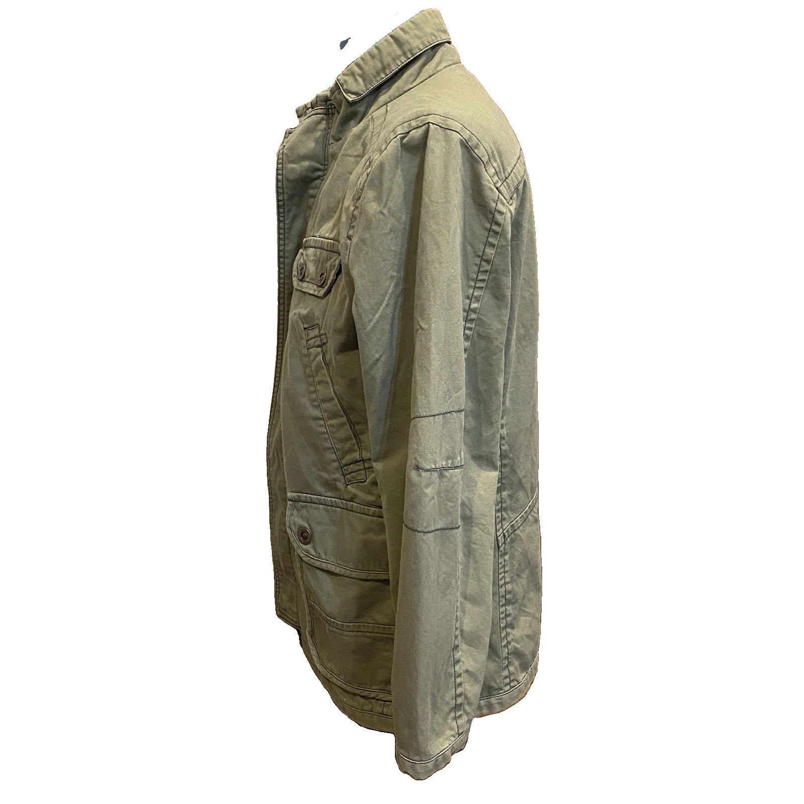 Jimi Hendrix Inspired Military Jacket Green Sz Small “Are You Experienced?” RARE