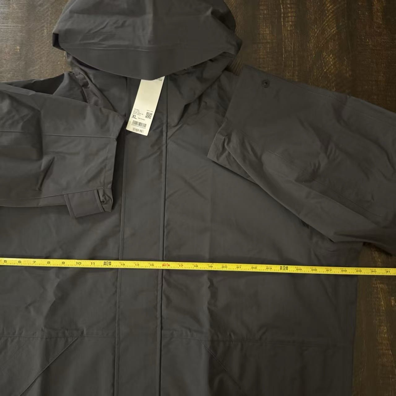 Uniqlo U BLOCKTECH Utility Parka Dark Gray Size XL