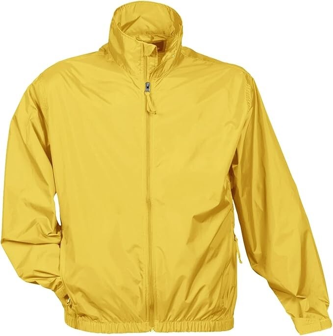 Men’s Lightweight Windbreaker Zip Up Jacket XS to 6X Reg – Big & Tall 9 Colors