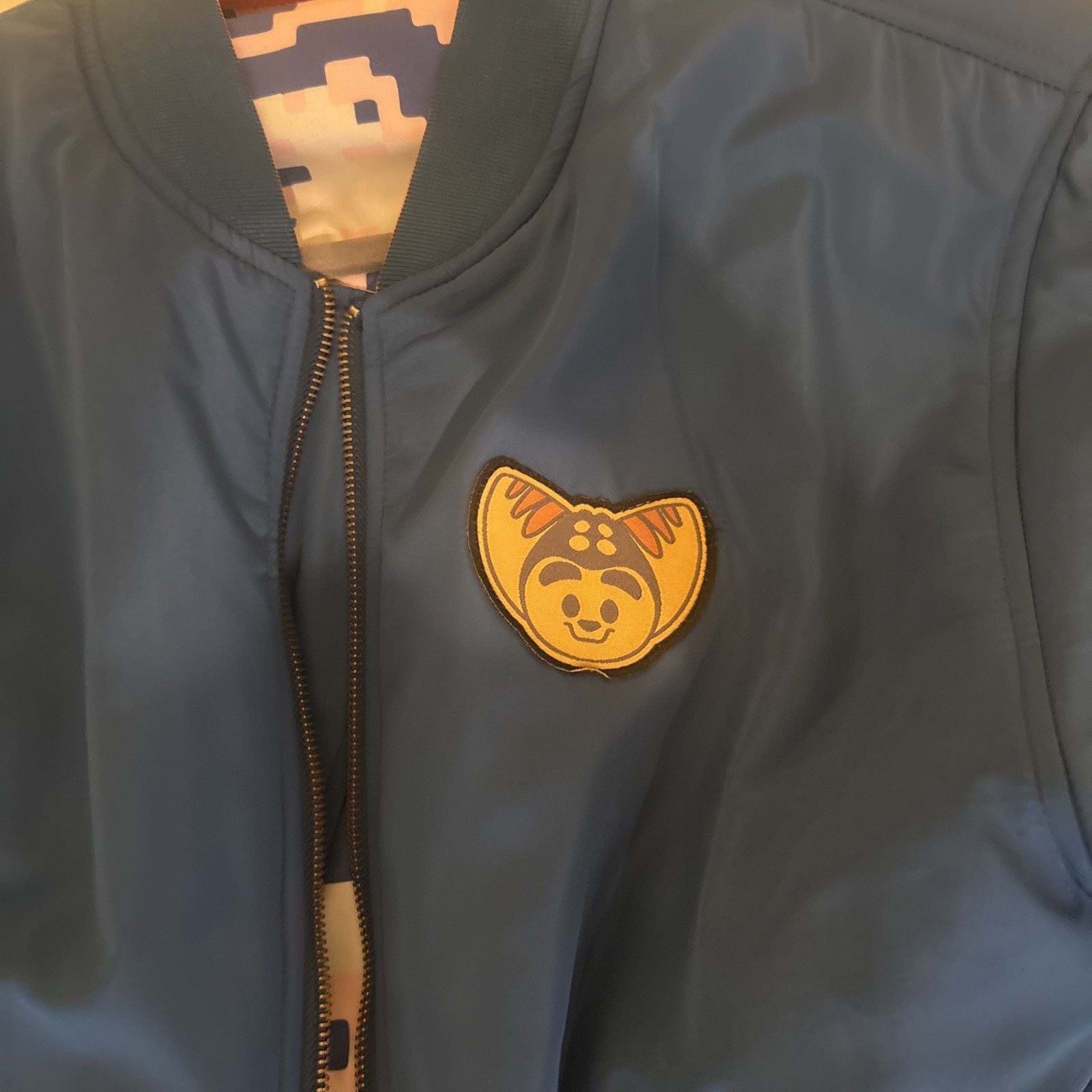 Rare Ratchet & Clank Rift Apart Reversible Bomber Jacket NWT Insert Coin