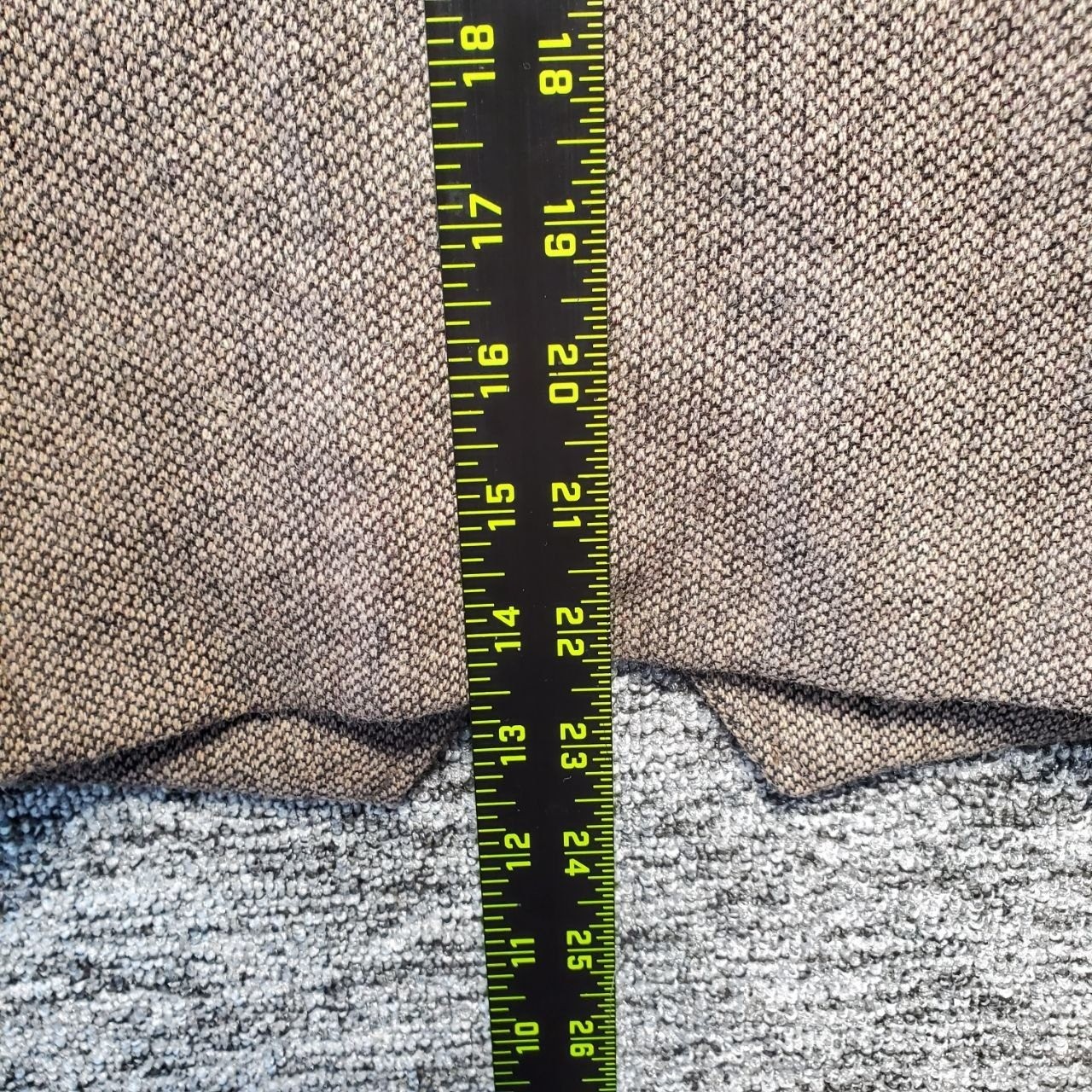 Joseph Abboud Vest Mens Small Brown Tweed V Neck Button Front Classic Formal