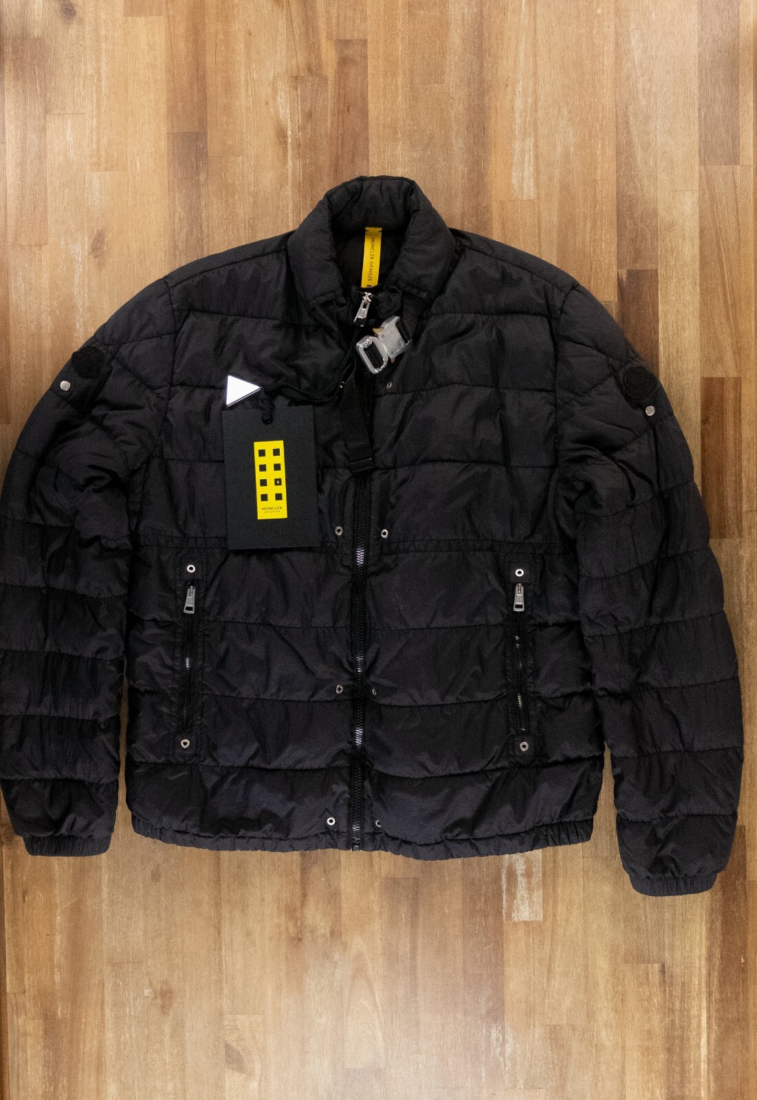 MONCLER Genius 6 x 1017 Alyx 9SM Mahondin black puffer jacket Size 2 / Medium