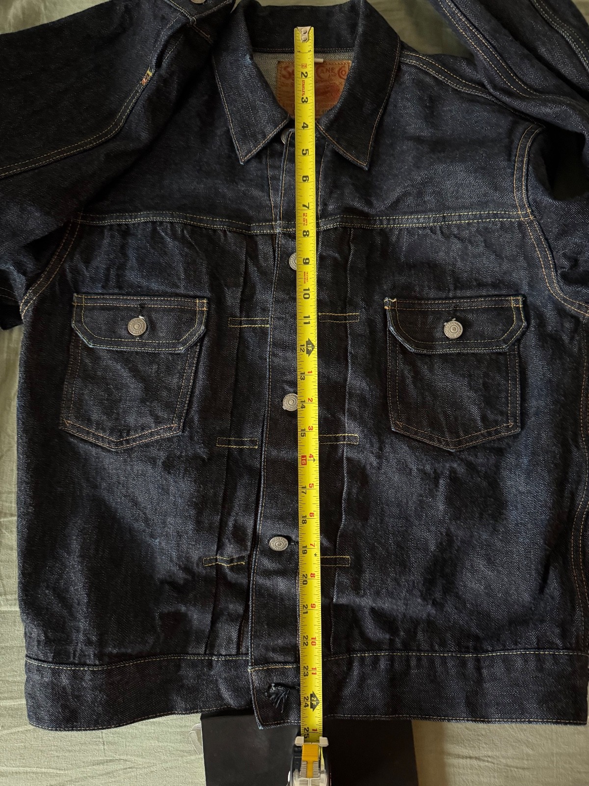 SUGAR CANE 14.25OZ TYPE 2 DENIM JACKET 1953 MODEL Size 40 Made in Japan