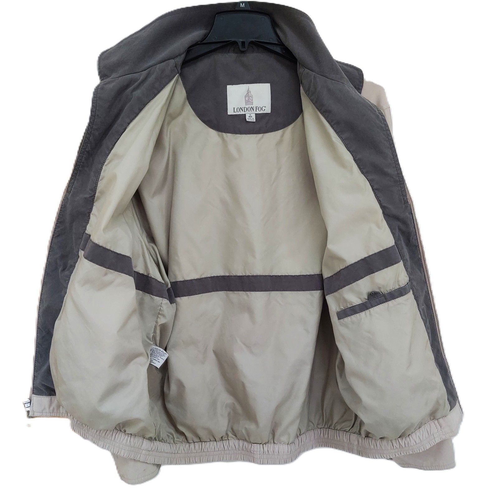 MENS LONDON FOG SPRING JACKET~ GOLF JACKET