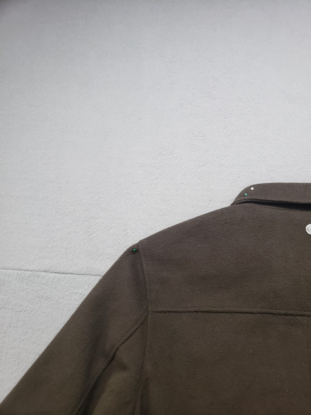 Springfield Men Bomber Jacket XL Olive Green Full Zip Collared Winter Outdoor