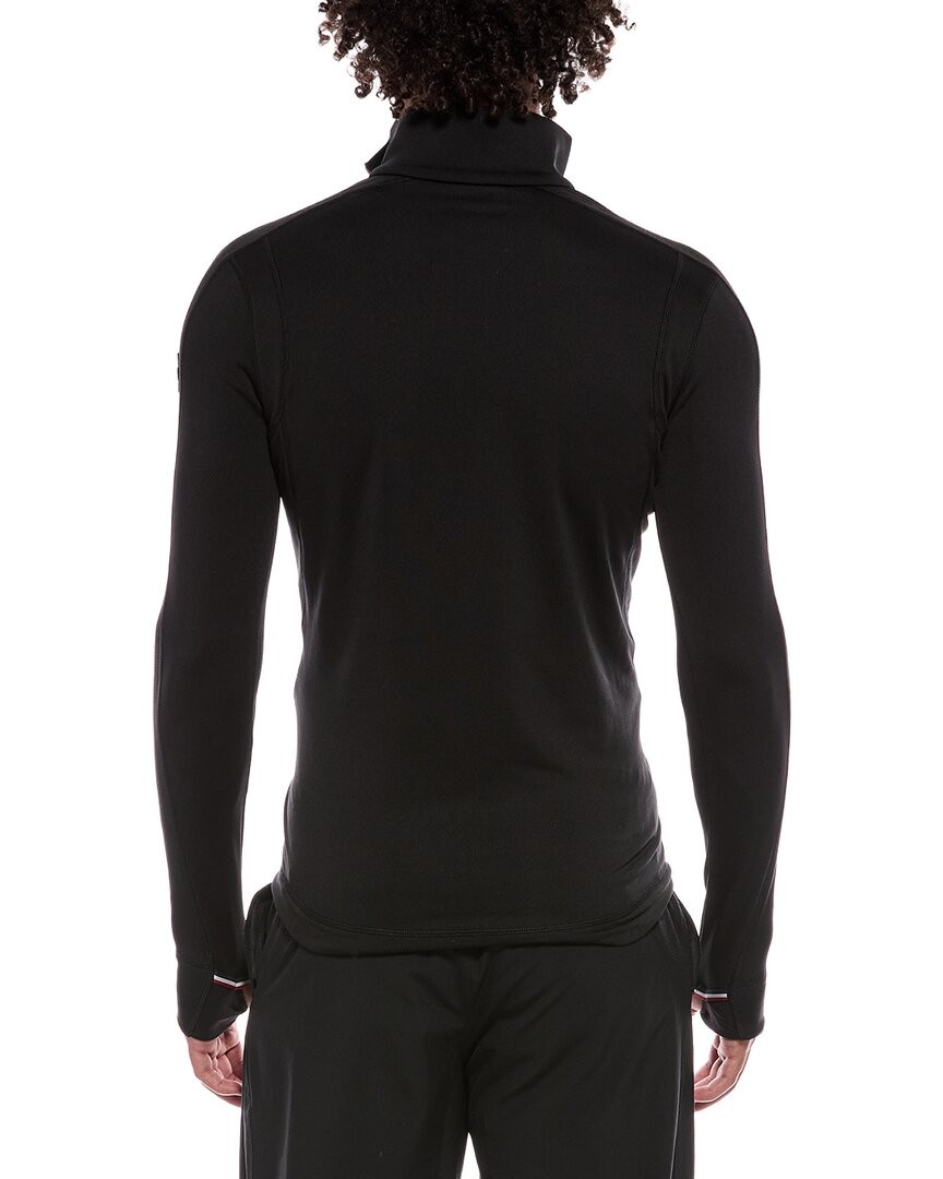 Moncler 1/4-Zip Pullover Men’s Black S