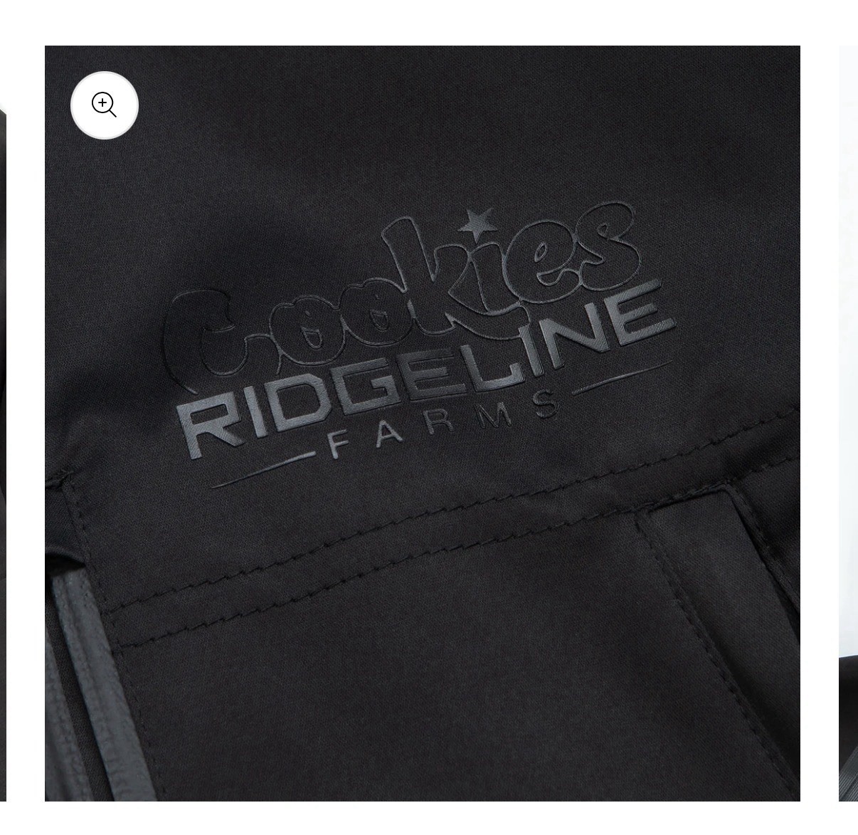 Cookies Black Field Windbreaker Jacket Full-Zip Softshell Jacket Men’s L