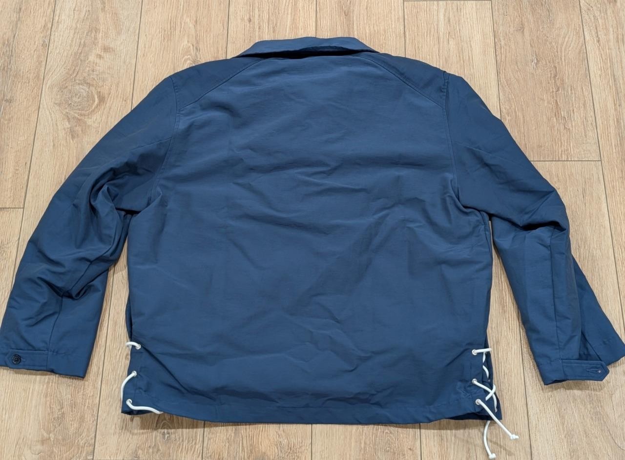 $448 Mens NOAH Cotton/Nylon Ski Anorak Jacket Blue Medium