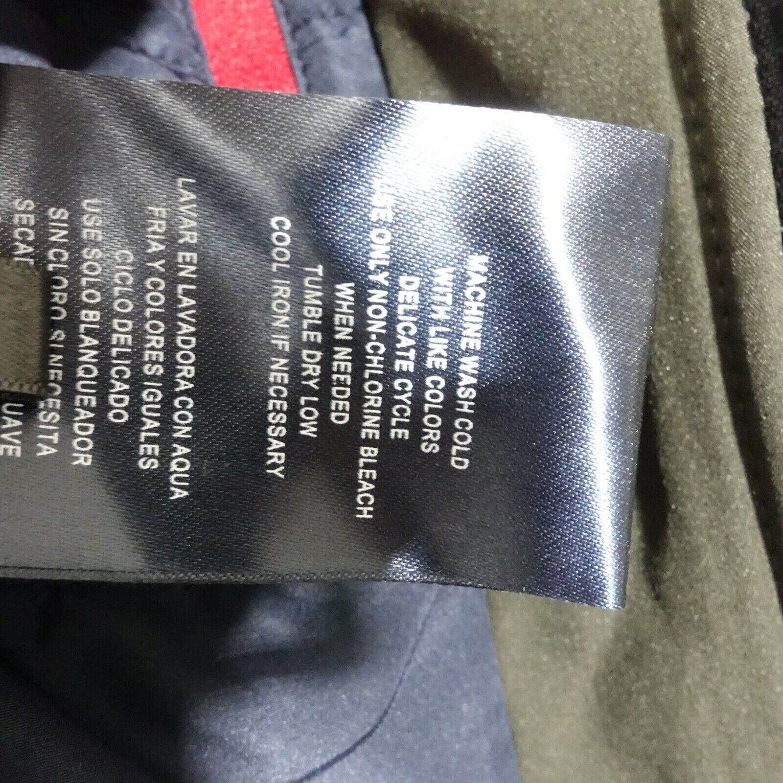 Tommy Hilfiger Men’s Softshell Jacket Olive Green Hooded
