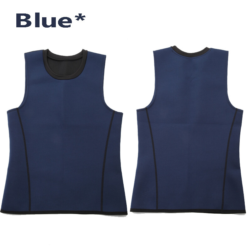 Men Neoprene Body Shaper Sweat Sauna Vest Fat Burner Waist Trainer Shapewear USA
