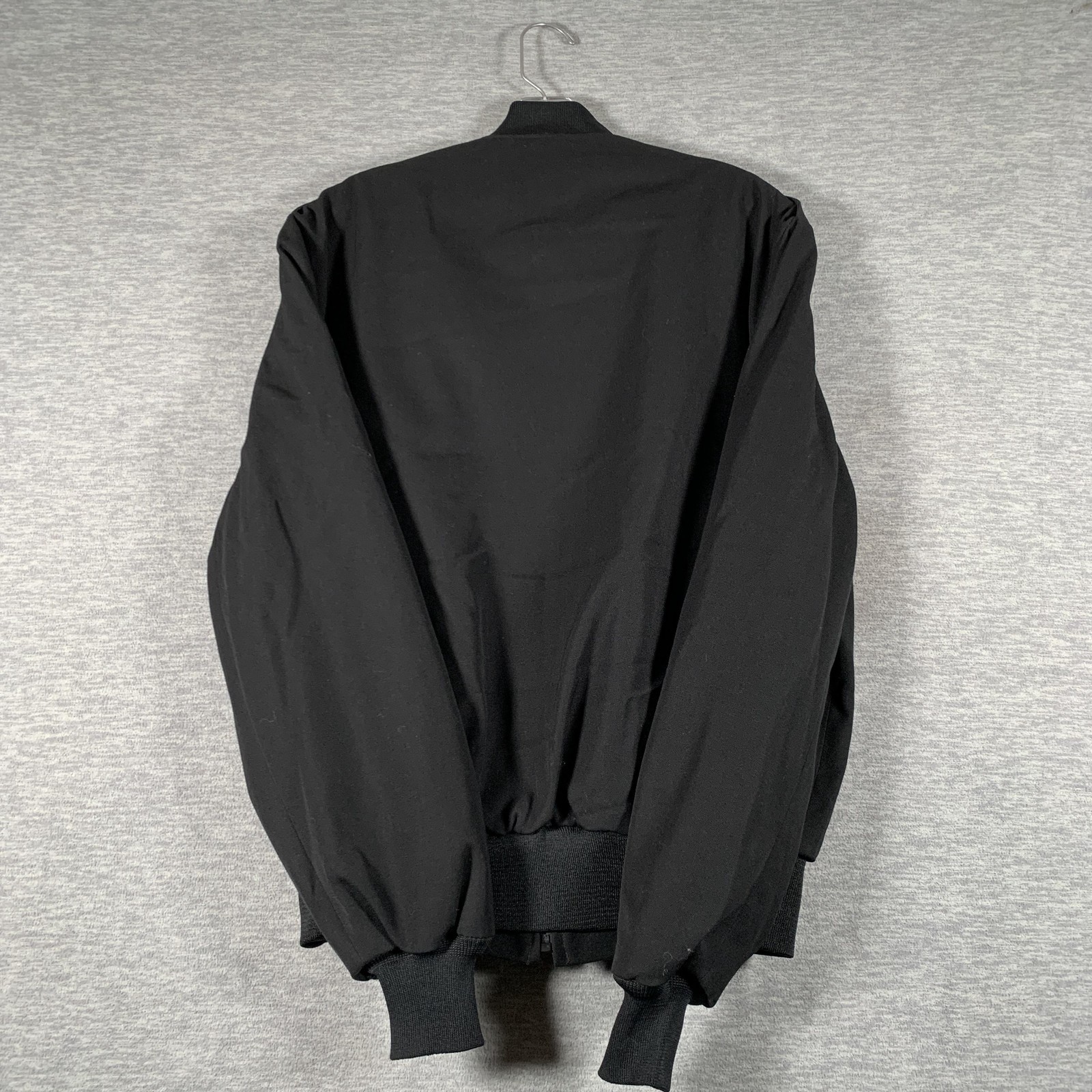Patriot Jacket Mens 40 Regular Black Windbreaker Bomber Removable Liner