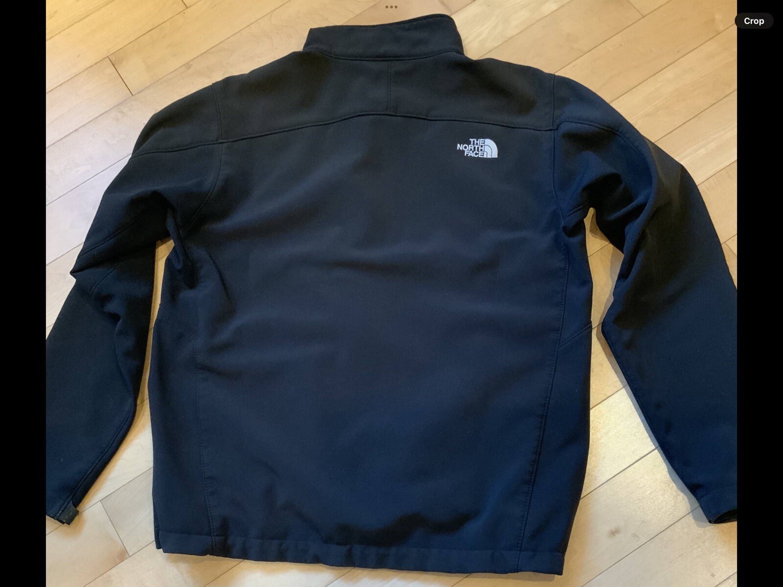 Men’s The North Face Black All Season Zip Jacket W Pockets Size Large