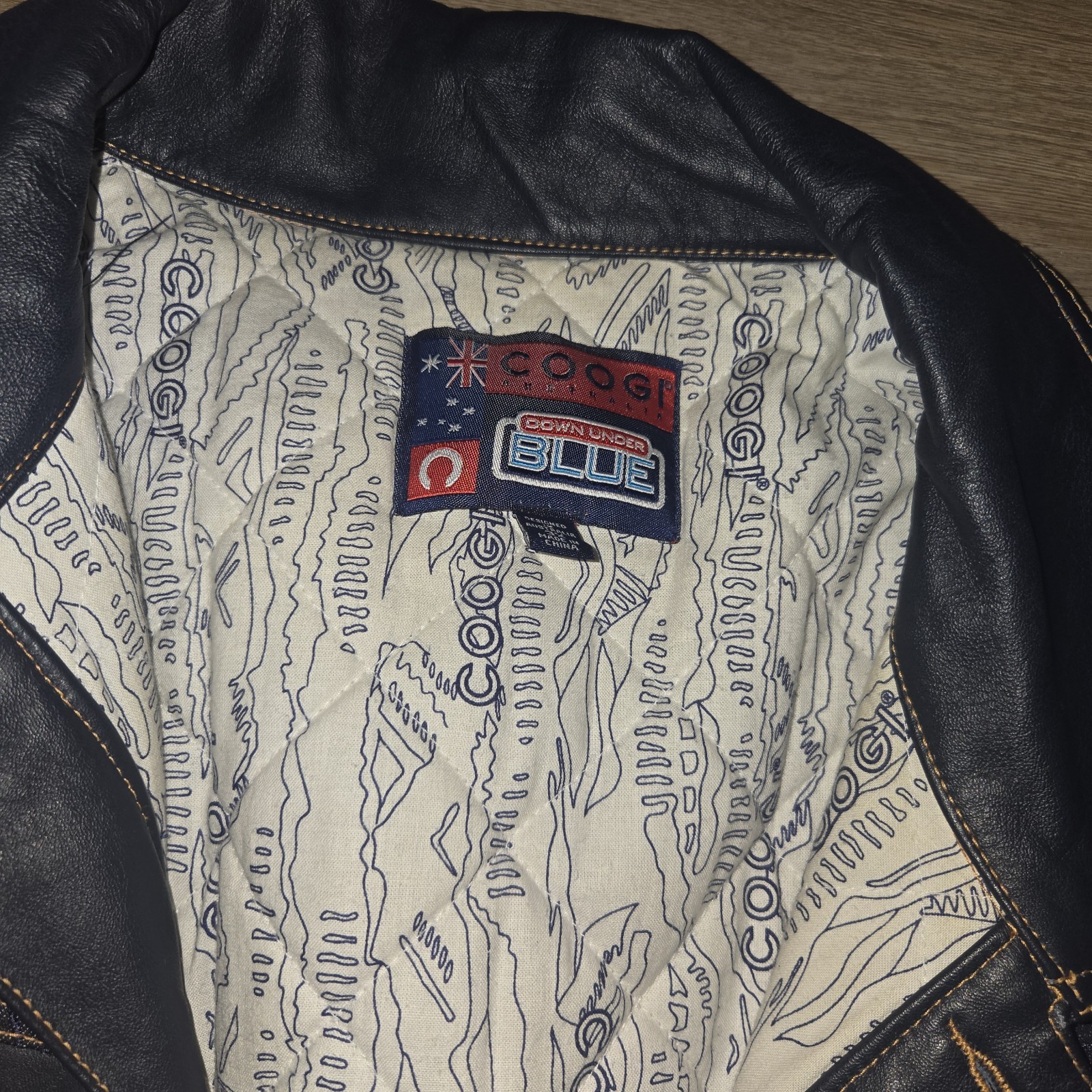 RARE Vintage COOGI Authentic Leather & Denim 2-Piece «THE HOLY GRAIL» Worn 1x