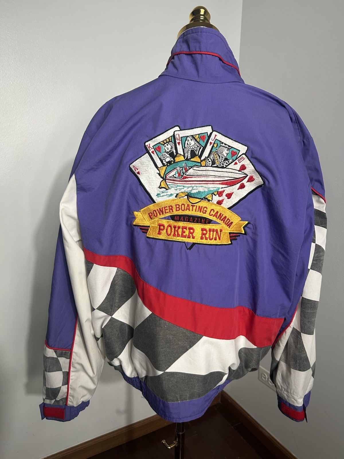 Vintage Poker Run Offshore Racing Jacket XL Mercury MerCruiser Bulova Canada
