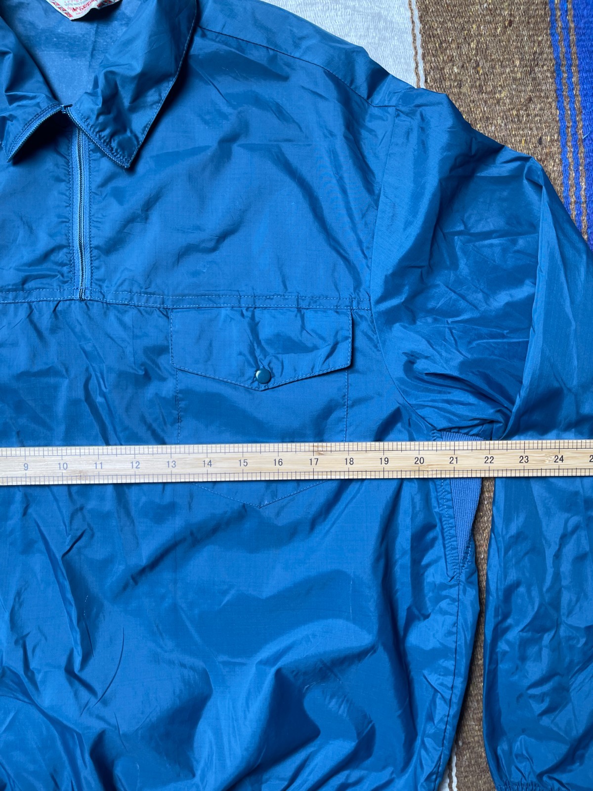 Vintage 80s McGREGOR Nylon Anorak L.P.G. Shirt Size Medium