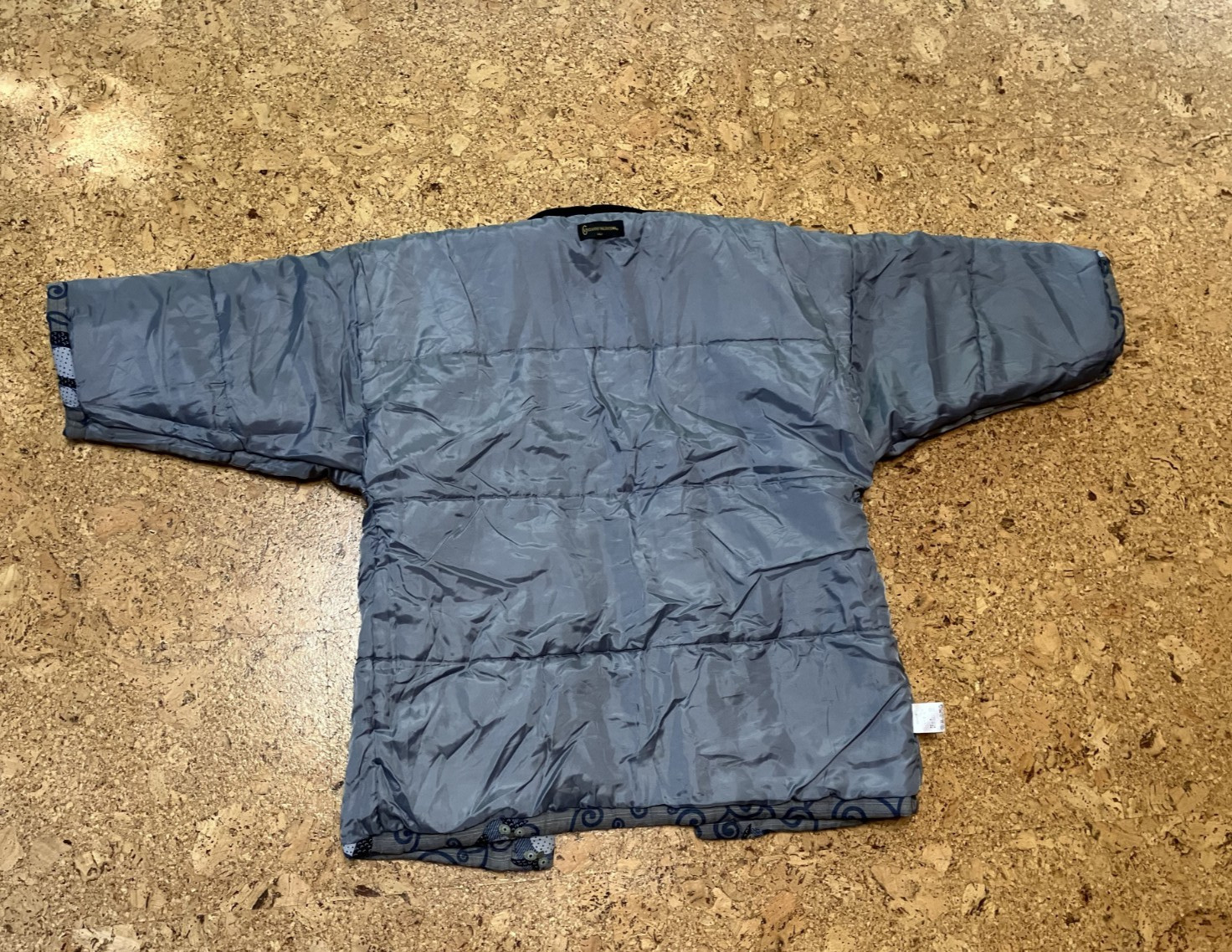 Vintage GIANNI VALENTINO Japan Hanten Jacket Owls Pattern Men’s Large-US Seller