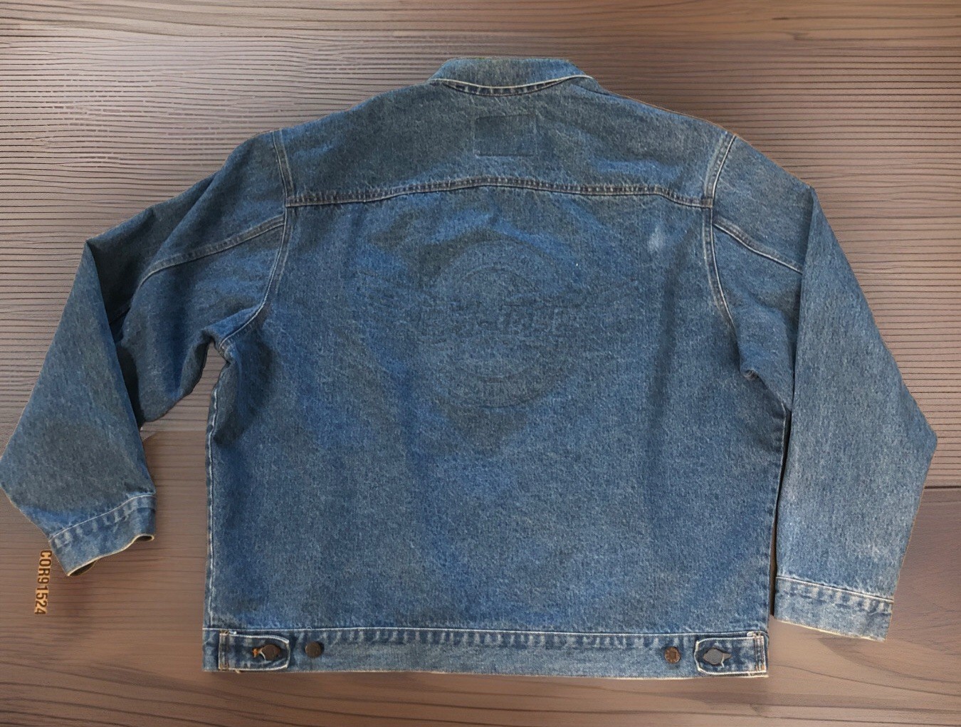 Vtg Denim Jacket March Of Dimes Embossed 2XL 90’s Y2K Biker Jacket