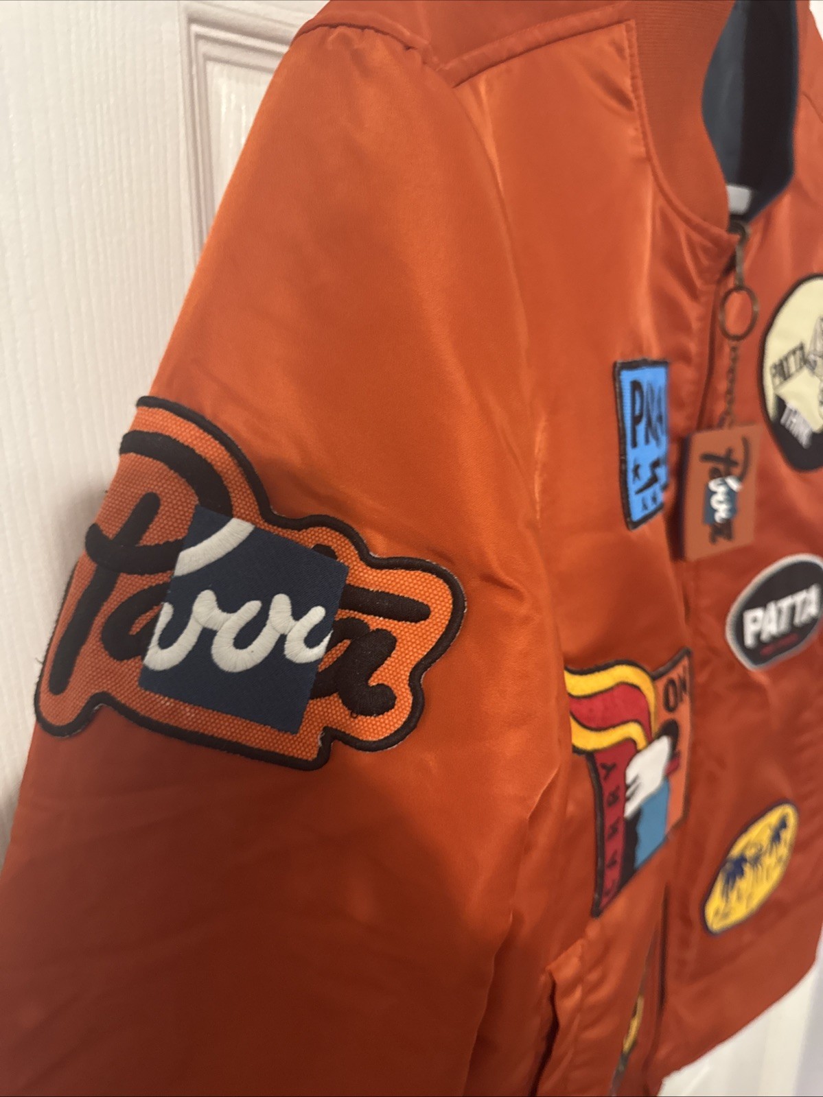 Patta x Piet Parra Reversible Bomber Jacket MEDIUM (W/ Keychain) US Seller