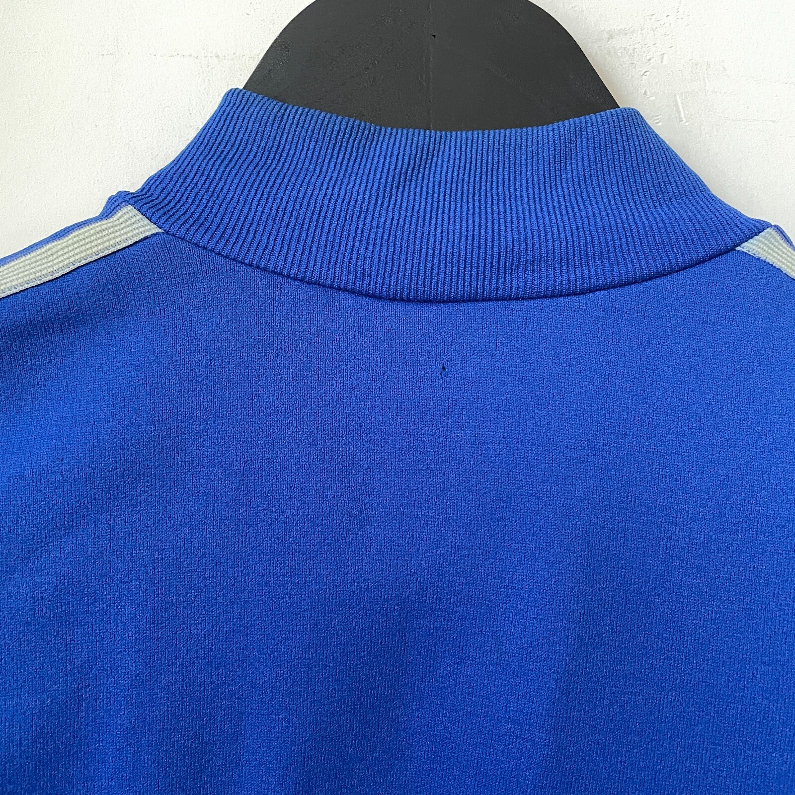 Ventex Adidas Vintage Made in France Blue 70s Trefoil Sport jacket giacca XS 162