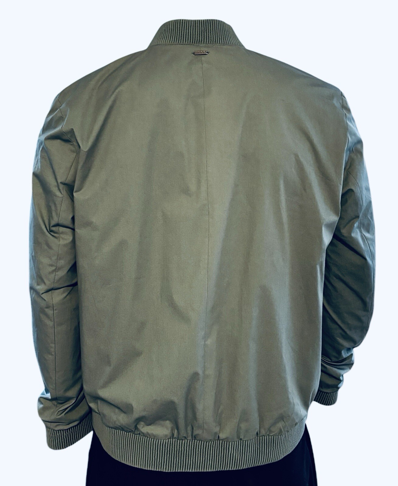 Hugo Boss Men’s Ukashi Bomber Jacket Stretch Organic Cotton NWT US/40R M/L