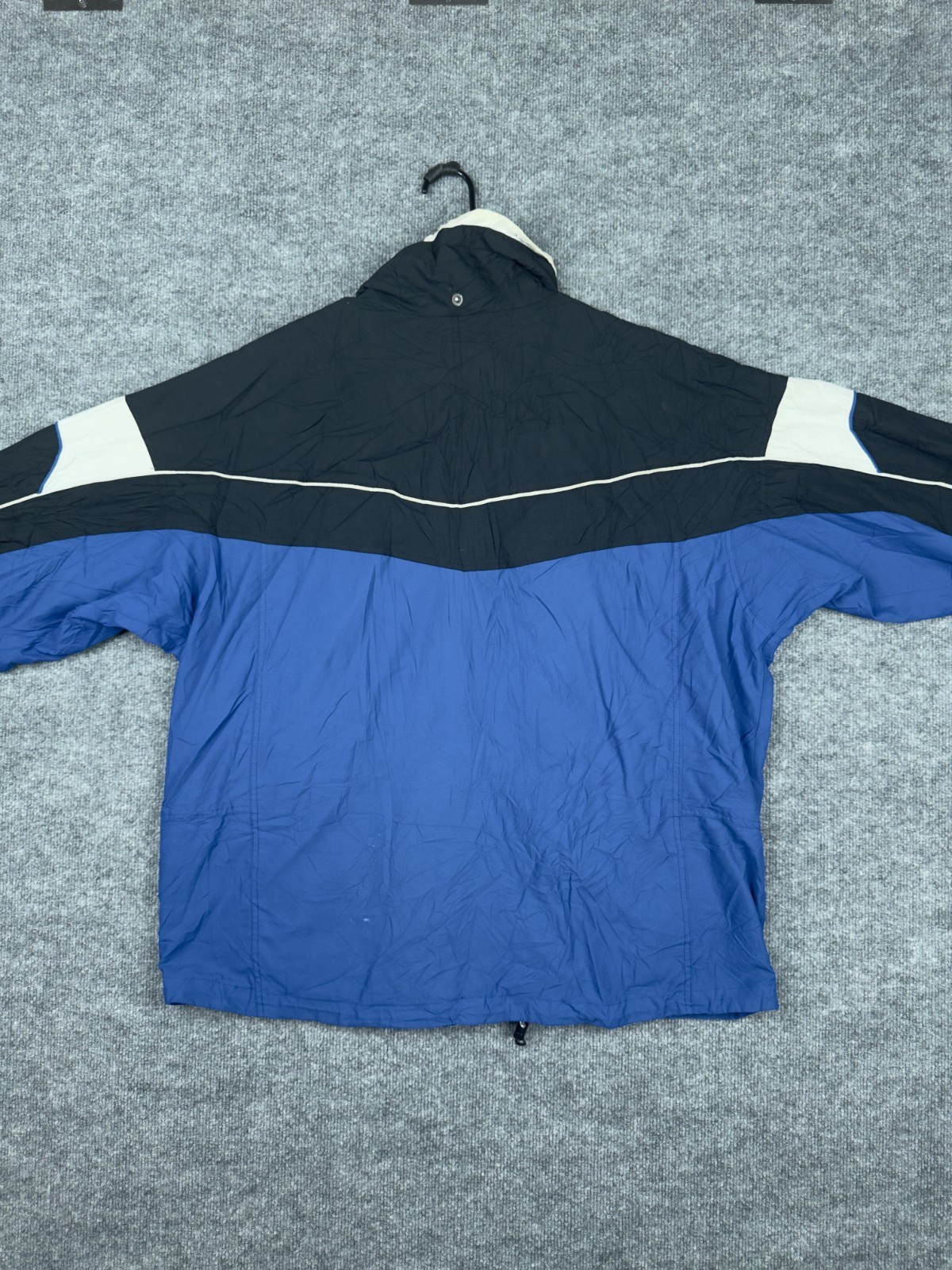 Columbia CORE Interchange Jacket Men’s XL Blue Black Vintage Style Ski Shell