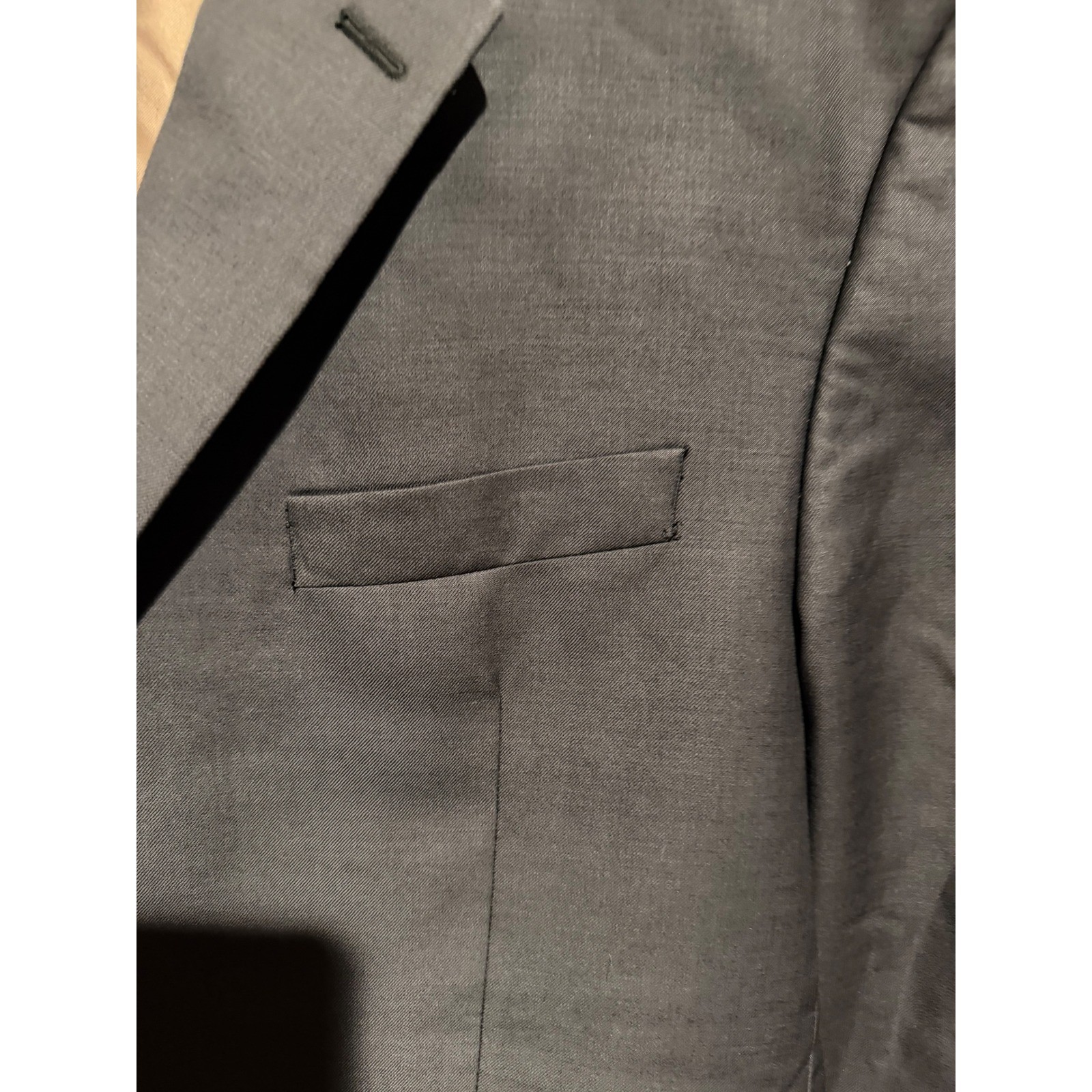Ralph Lauren Wool Sport Coat Blazer Men’s Gray Two Button Business Formal