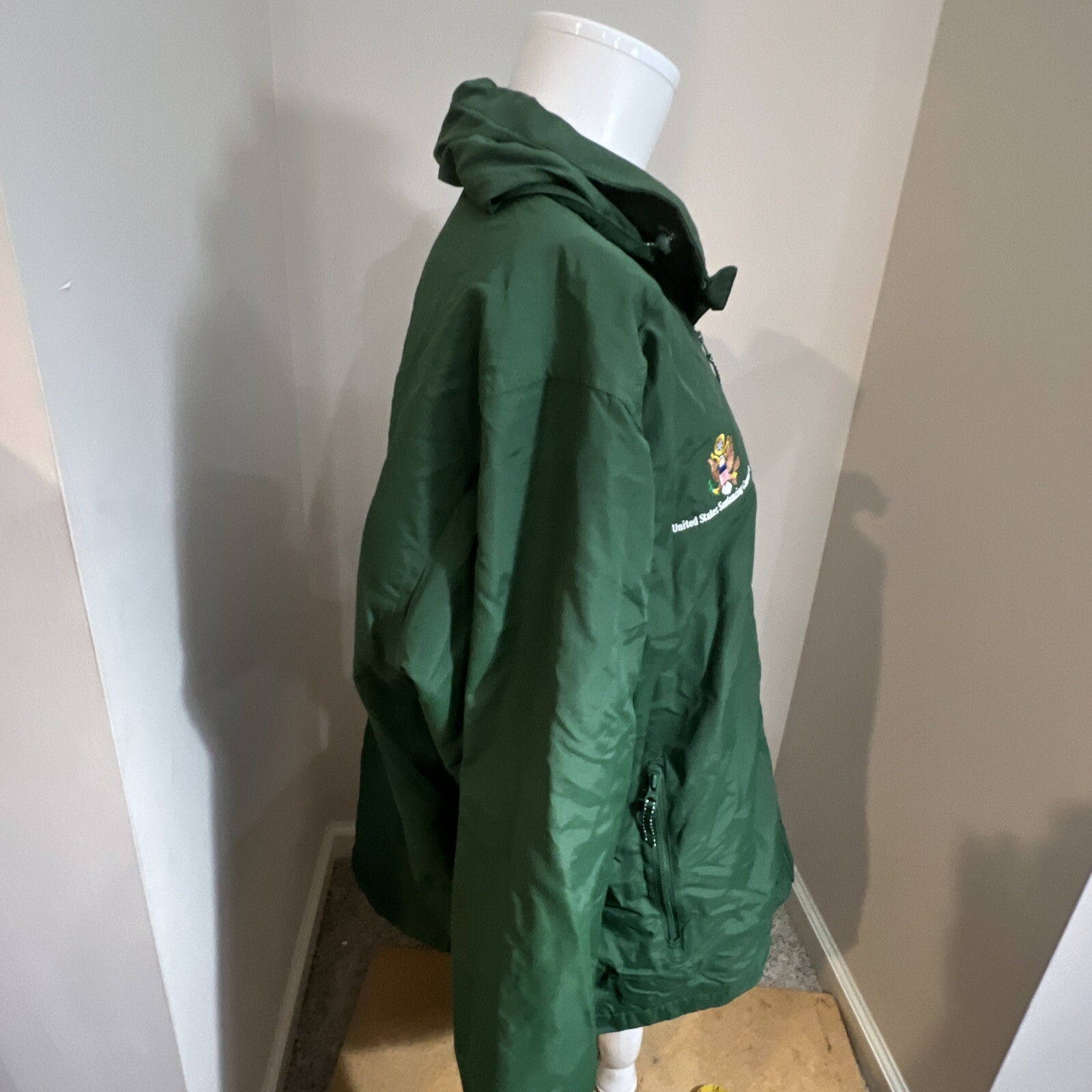 United States Sentencing Commission US Courts Congress Hooded Lined Jacket XL