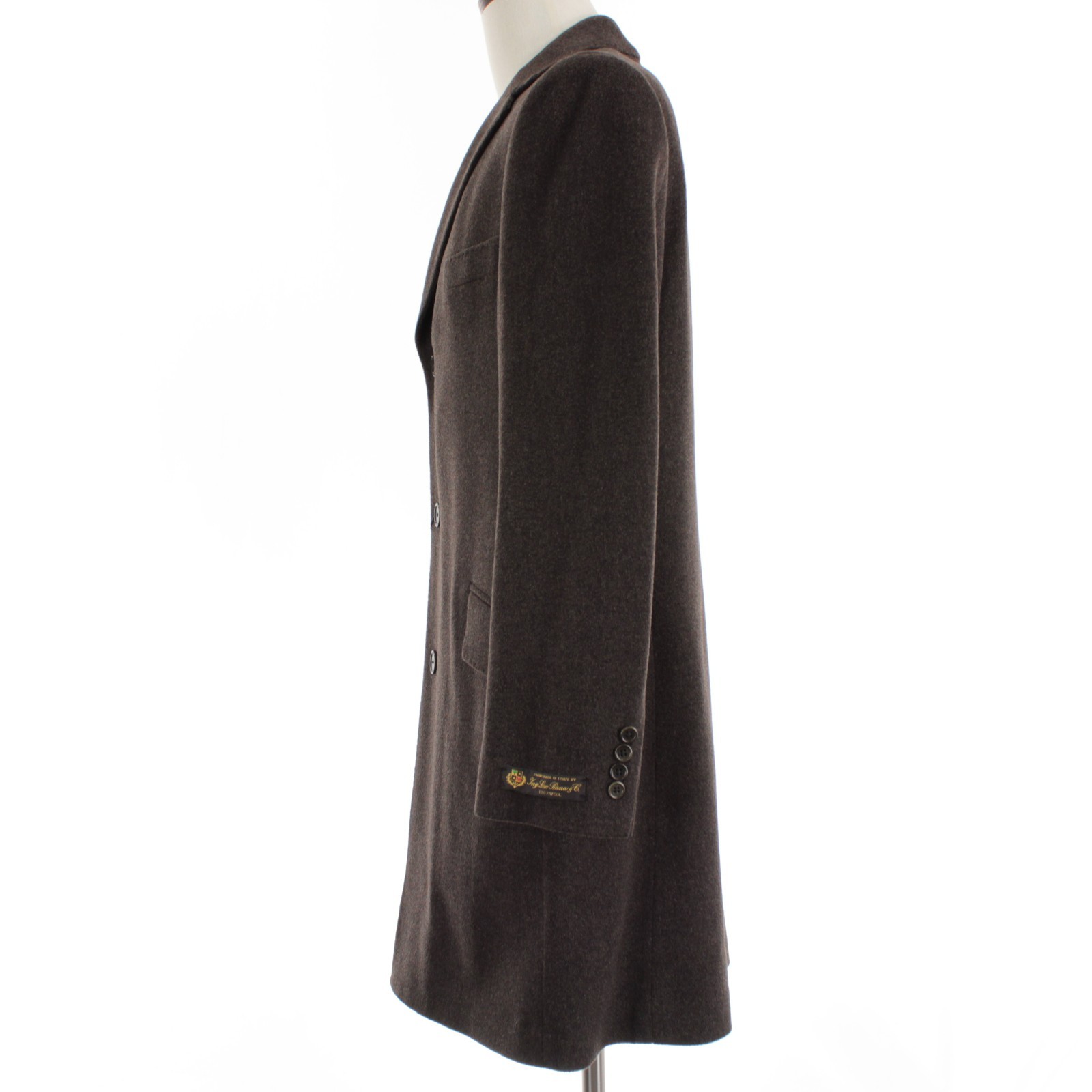 Cardinal of Canada NWT Top Coat Size 40R US in Brown Melange 100% Wool