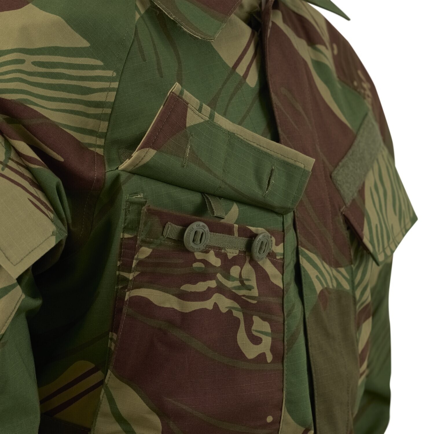 Helikon-Tex RAID Shirt Combat Field Jacket Army DNC Tiger Stripe Rhodesian Camo