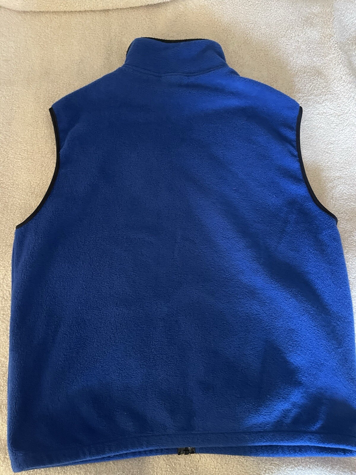 Timberline Outerwear Mcord travel Warm Soft Shell Vest MENS XL Blue Full-Zip