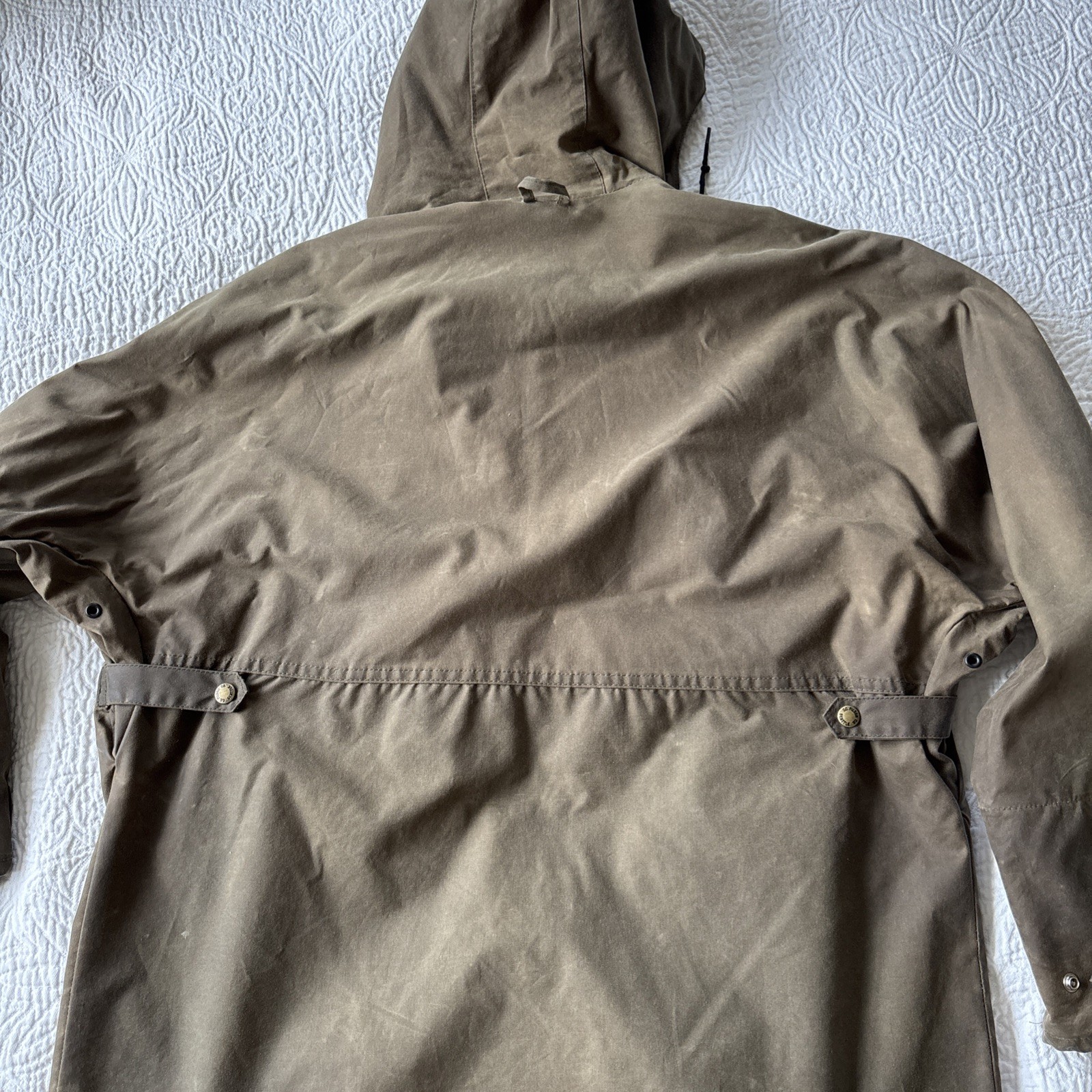 Filson 1438N All Season Rain Coat Men’s Large Oil Finish Cover Cloth USA