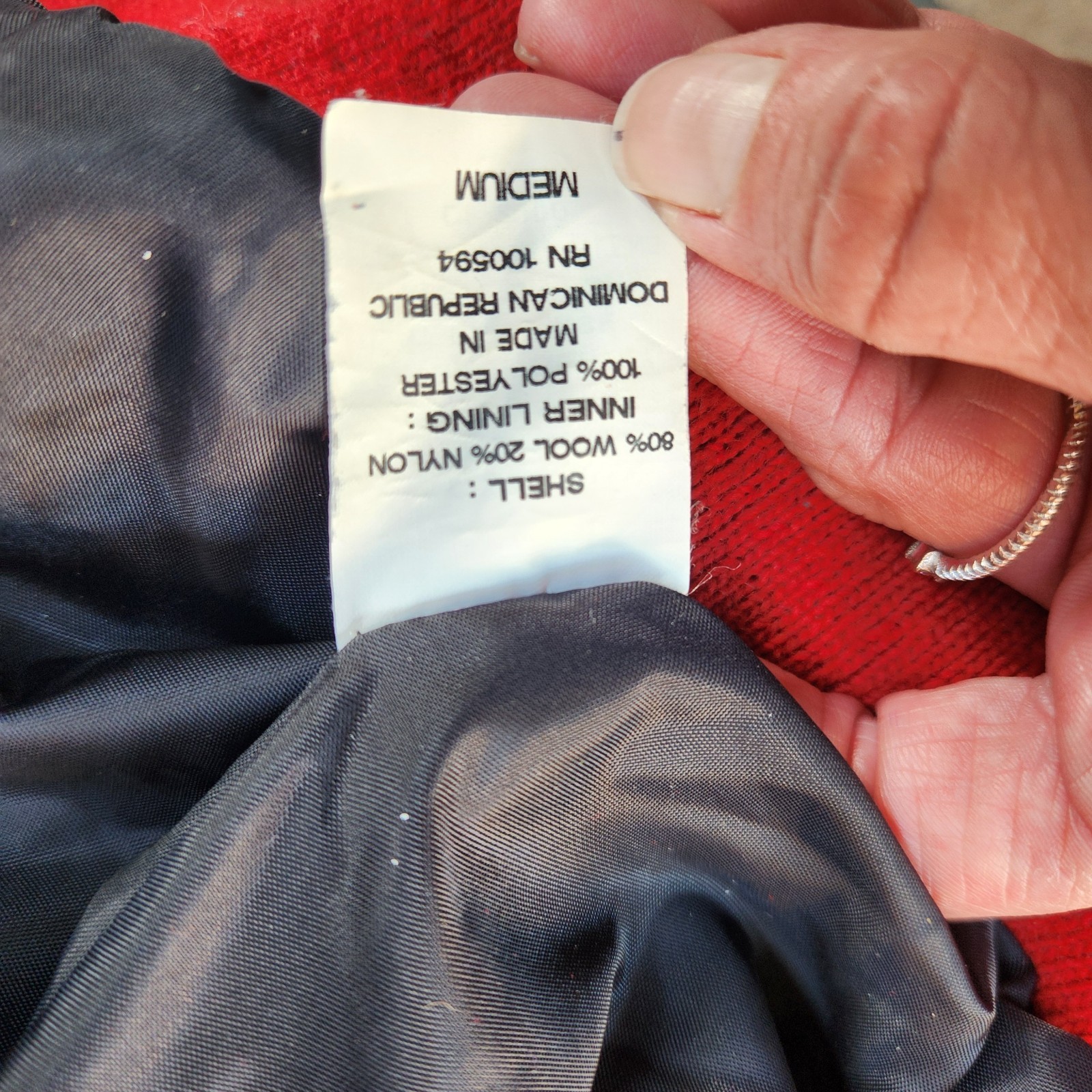 Sports World Letter Jacket Size: Med State ‘2017-’18 Nationals Mc Phearson «H»