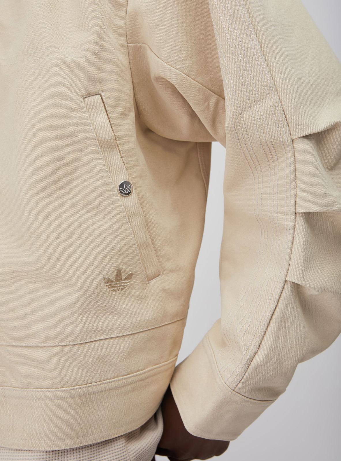 NEW MENS ADIDAS ORIGINALS ESSENTIALS PREMIUM TREFOIL BOMBER JACKET ~ XL #KD6568