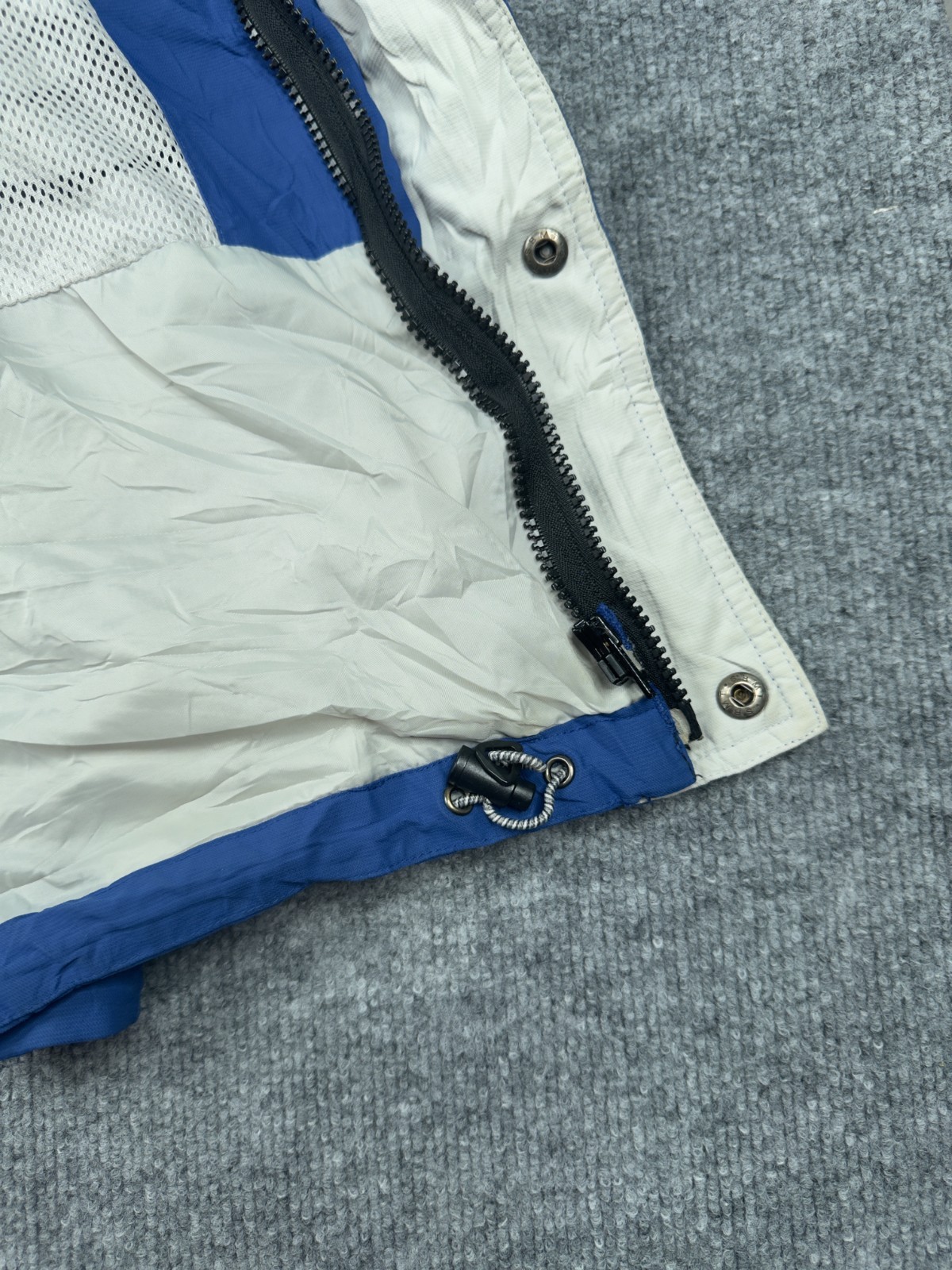 Columbia CORE Interchange Jacket Men’s XL Blue Black Vintage Style Ski Shell