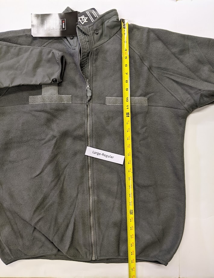 U.S. MILITARY PARKA LINER POLARTEC FLEECEJACKET FLAME-RESISTANT Large-L/R/S