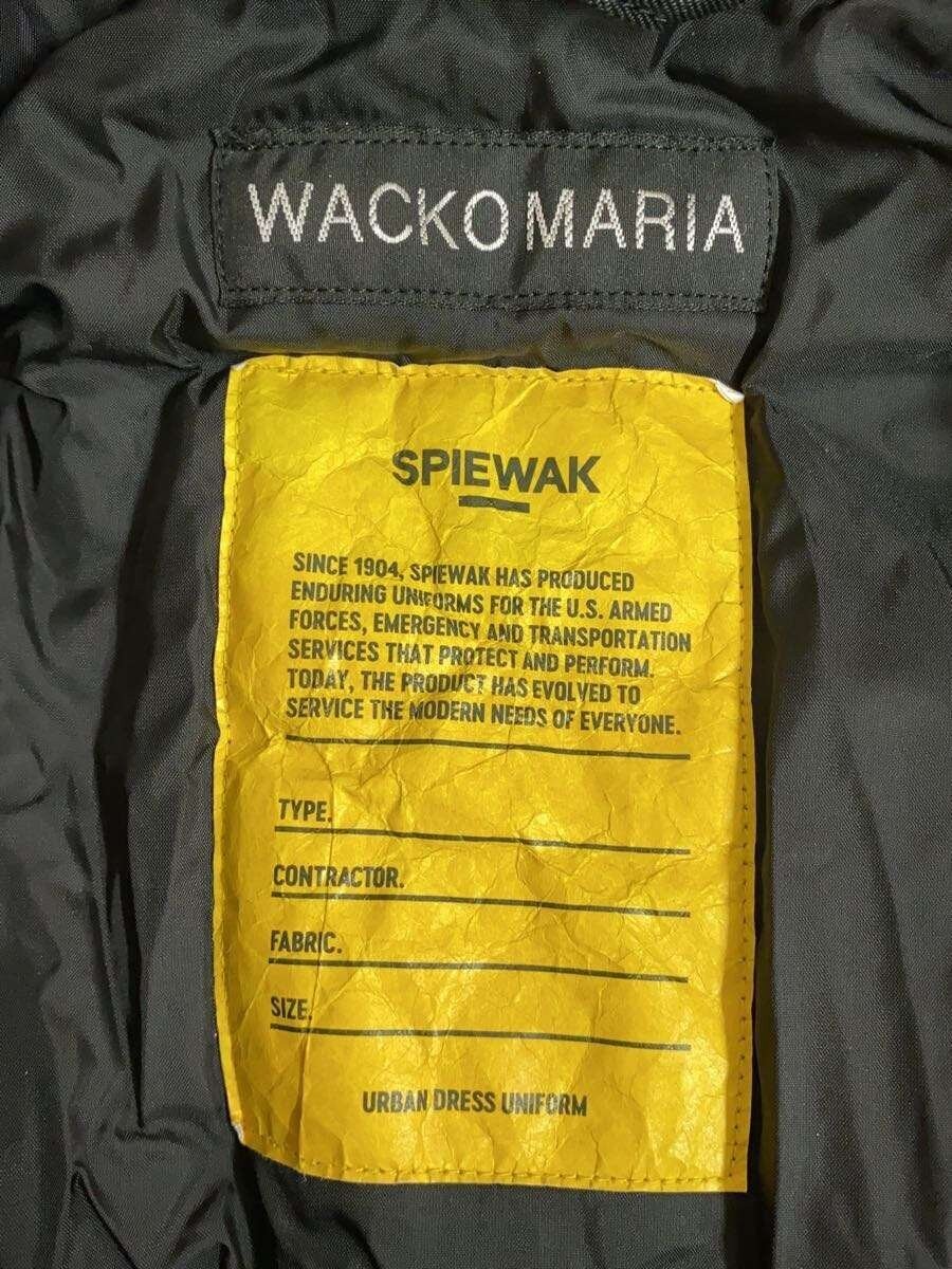 WACKO MARIA Military Jacket M Cotton BLK Solid T01016 9001