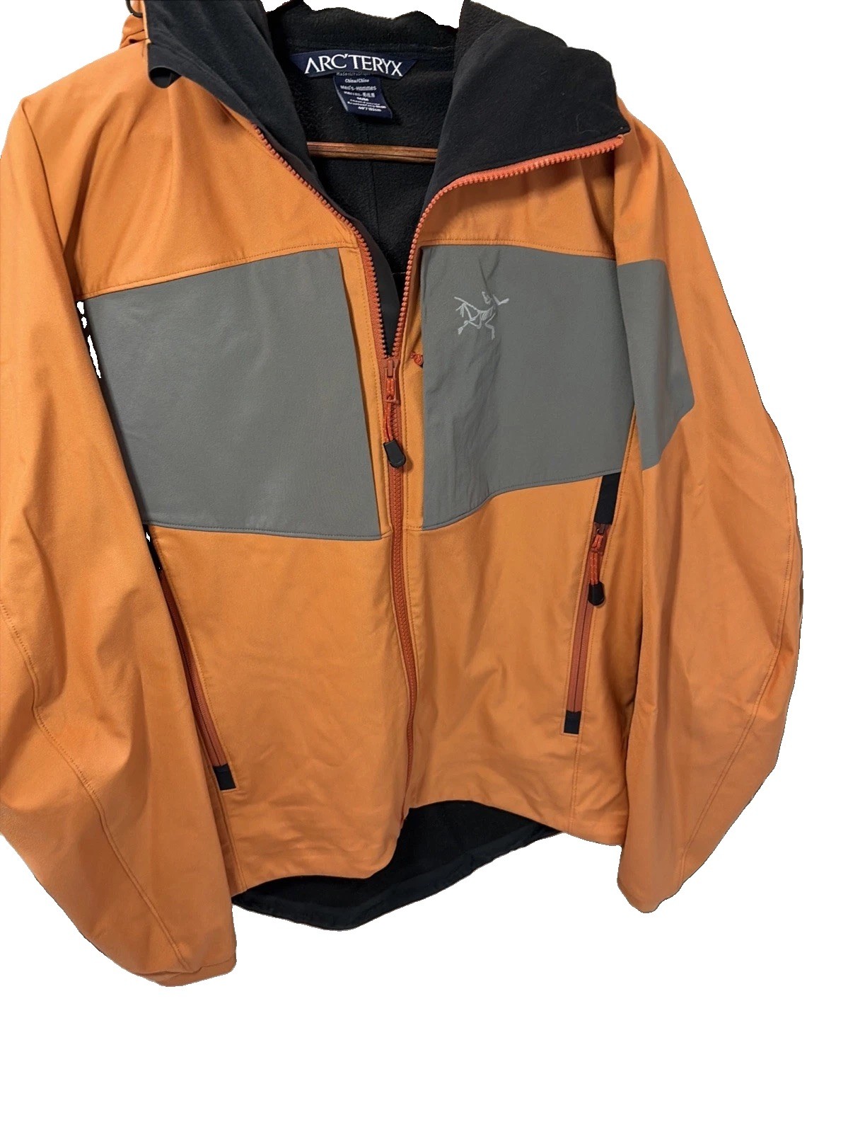 Arcteryx Orange Ski Waterproof Jacket Mens Size Medium