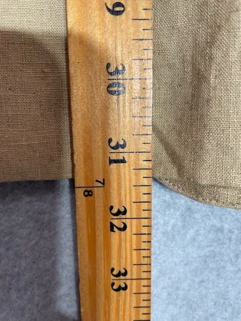 James River Traders Blazer Men’s Large Two Button Jacket Tan Linen Blend